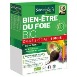Santarome Bio Liver Wellbeing 30 Ampoules - Drinkable Food