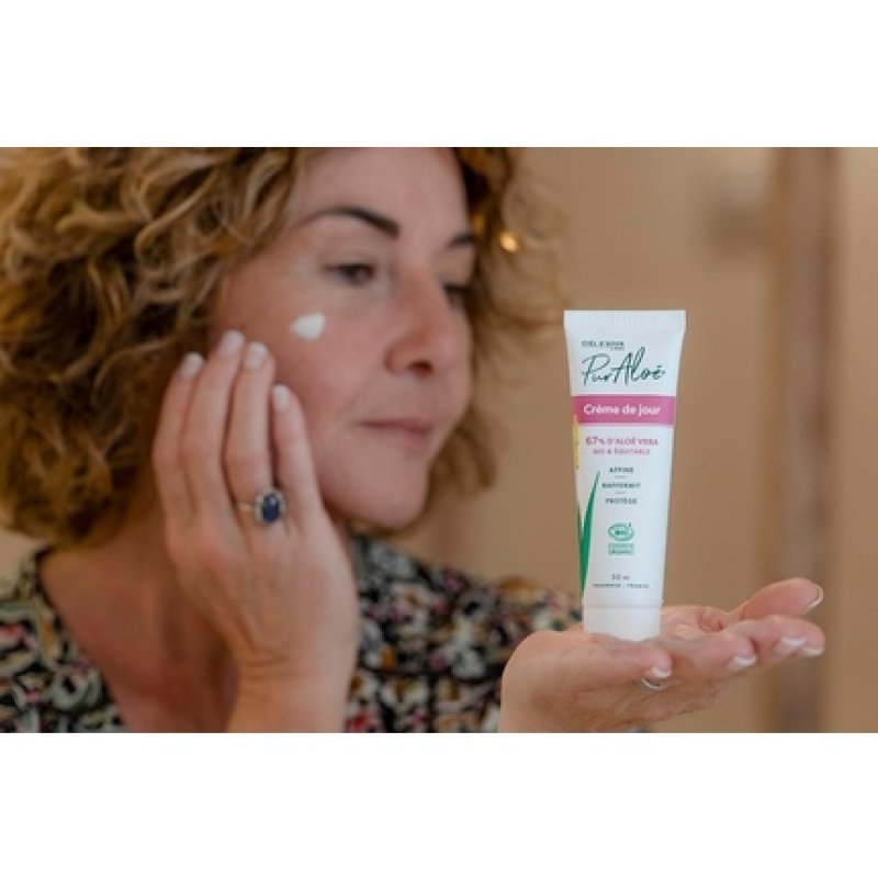 Pur Aloe Day Cream with 67% Organic Aloe Vera 50ml