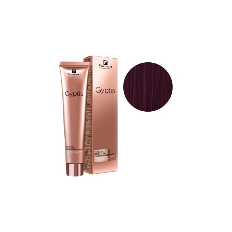Fauvert Gyptis Hair Color 100ml 4/20 Intense Chestnut Violet