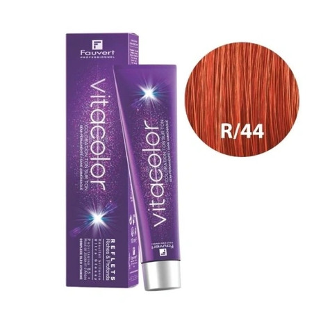 Fauvert Vitacolor Gloss Tone On Tone Hair Color R/44 Deep Copper 100ml