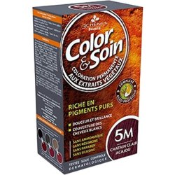 Les 3 Chenes Color & Soin Permanent Color Care Light Mahogany Chestnut 5m