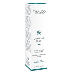 THALGO Spirulina Boost 2.0 Vitalizing Detox Serum 30ml Concentrated Serum Revitalizes Skin and Smooths First Wrinkles