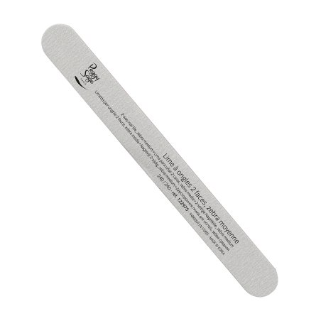 Peggy Sage 122975 2-Sided Medium Nail File Zebra Print