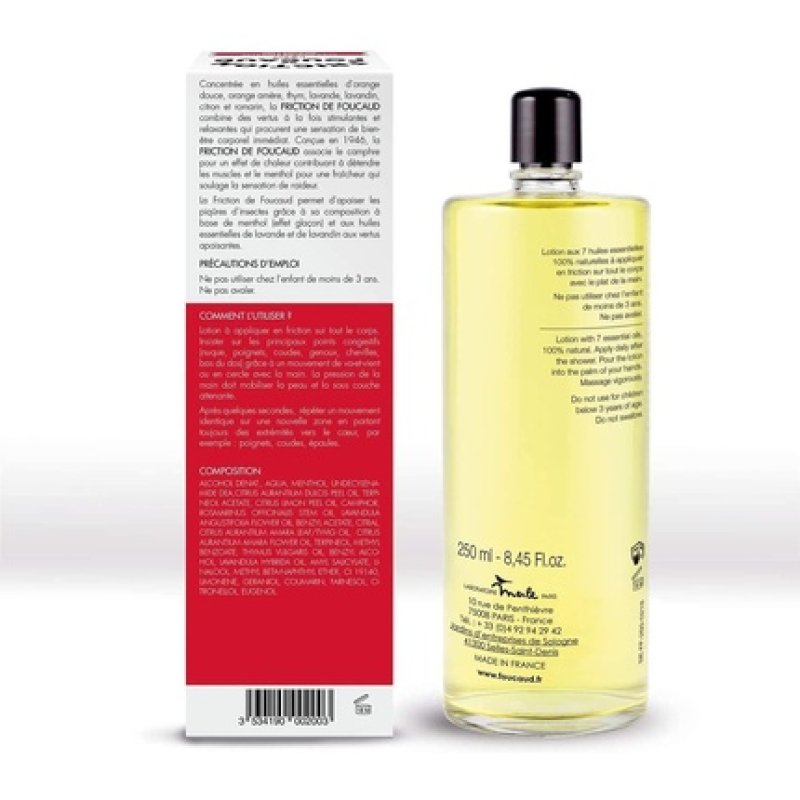 Friction De Foucaud 500ml Glass Bottle