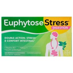 Bayer Euphytose Intestinal Comfort Vegetarian Capsules 28 Count