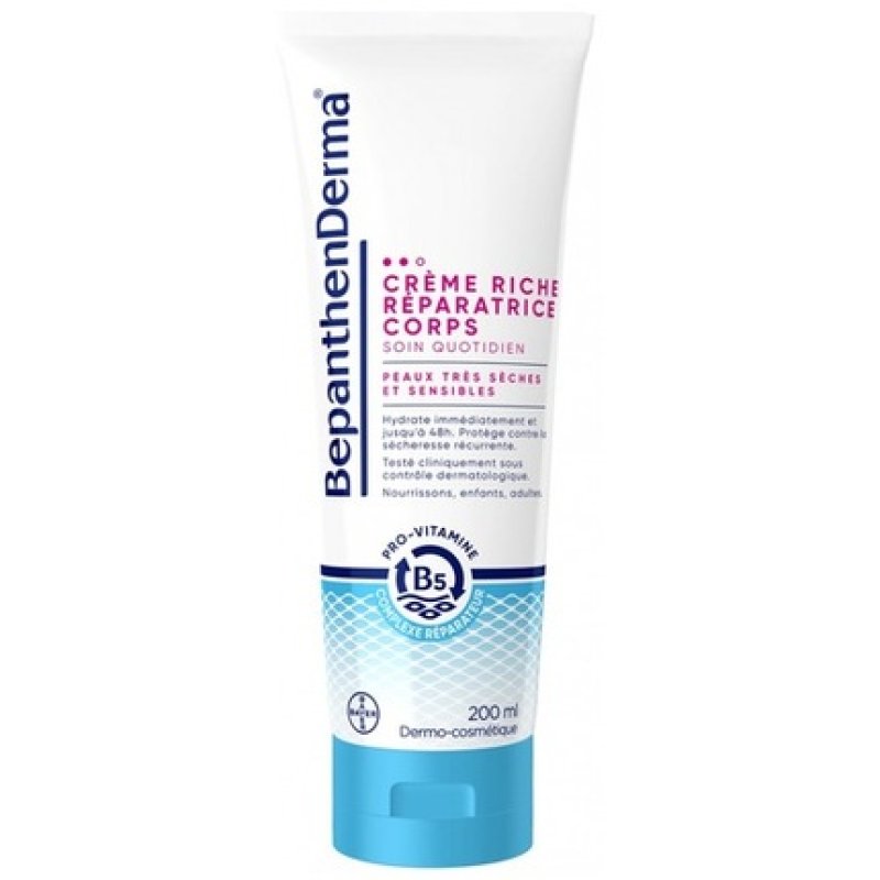 Bepanthen Derma Rich Repairing Body Cream 200ml - Daily Dermo-Cosmetic