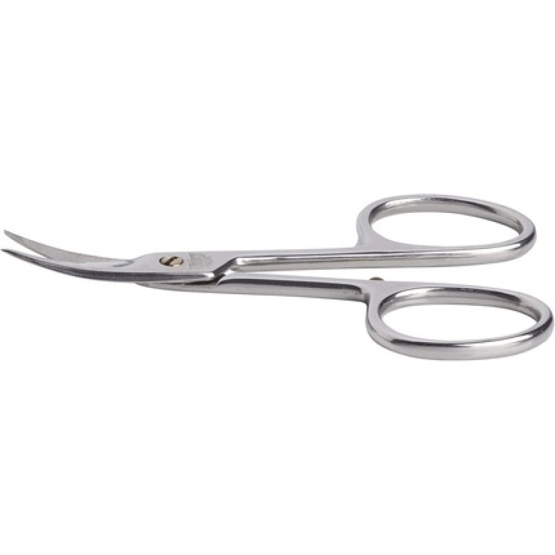 Vitry Shiny Stainless Steel Curved Nail Scissors
