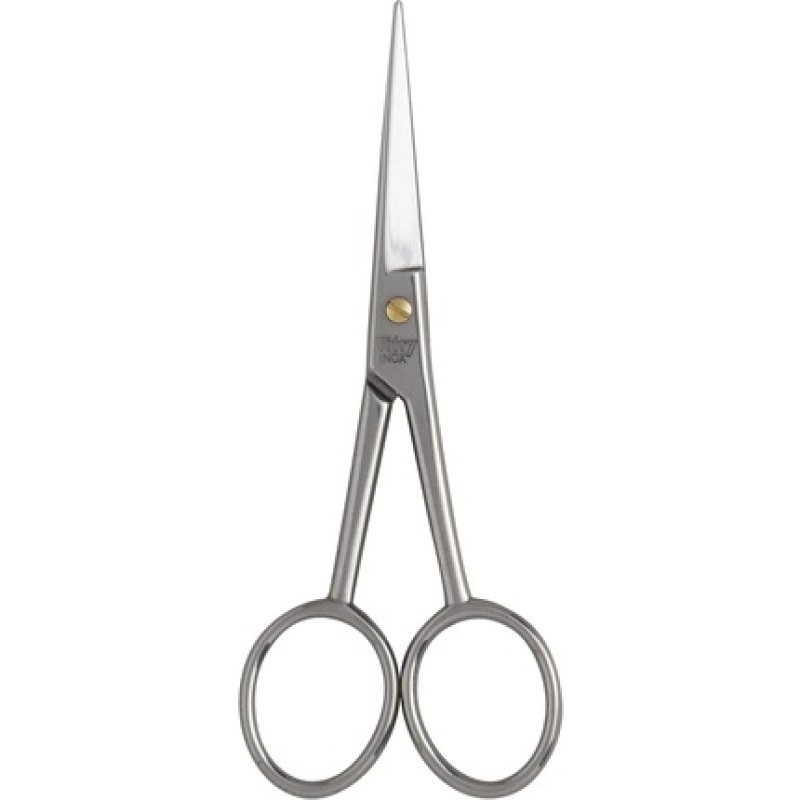 Vitry Shiny Stainless Steel Mustache Scissors 14cm