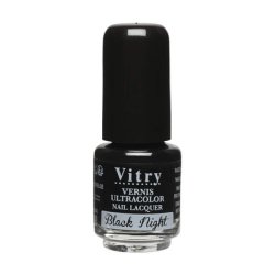 Vitry Mini Nail Polish Black Night 4ml