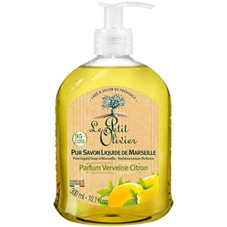 Le Petit Olivier Pur Savon Liquide de Marseille Verveine Citron 300ml