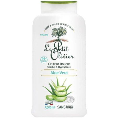 Le Petit Olivier Aloe Vera Shower Gel 500ml - Made in France