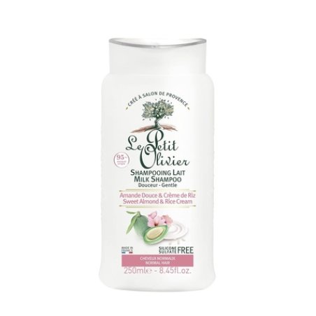 Softening Shampoo for Normal Hair Almond Milk and Rice Cream