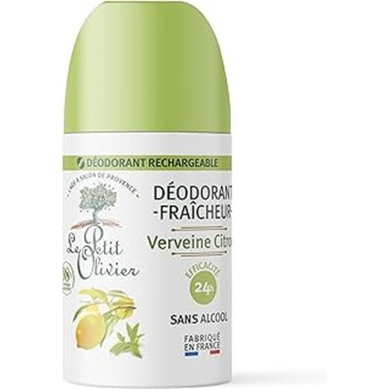 Le Petit Olivier Deodorant Freshness - Verbena Lemon - Skin Friendly - 50 Ml