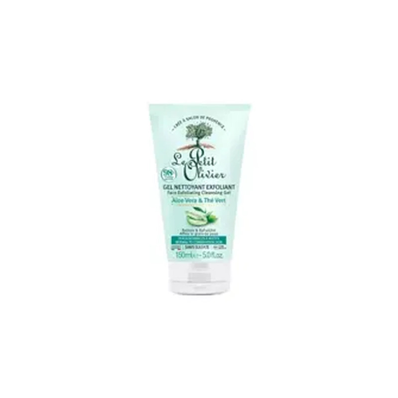 Le Petit Olivier Exfoliating Cleansing Gel Aloe Vera Green Tea - 150 Ml