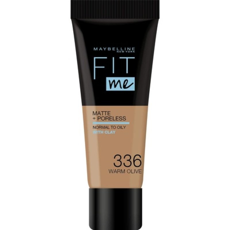 Maybelline New York Fit Me! Matte and Poreless Liquid Foundation 336 Golden Olive 30ml