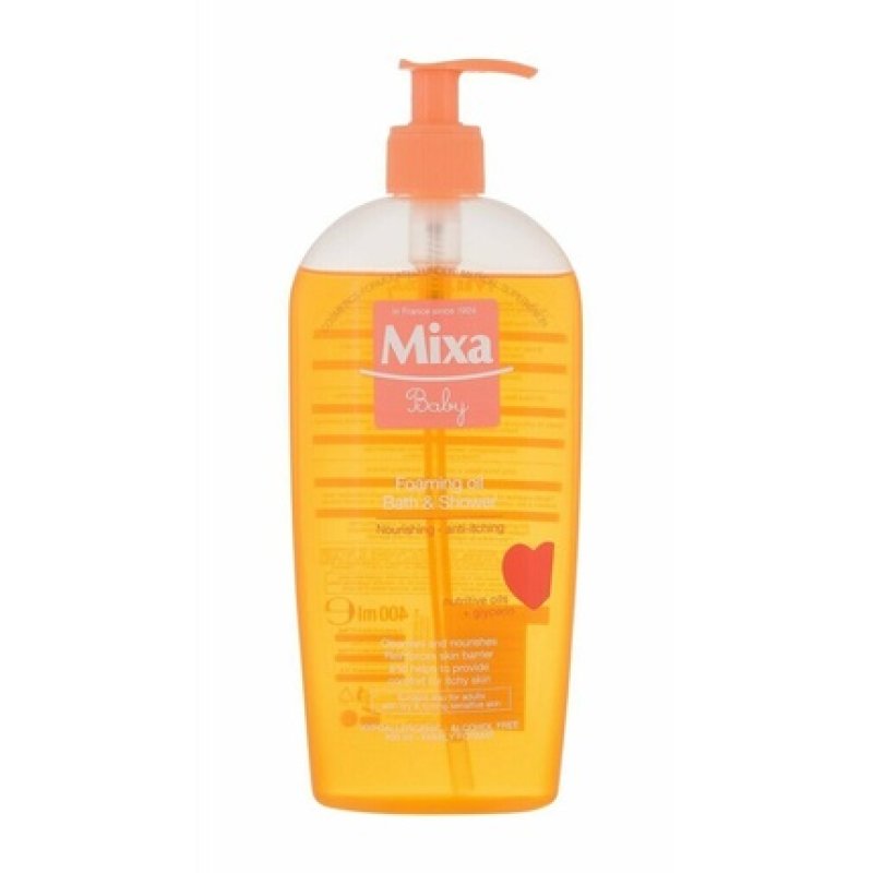 Mixa Baby Foaming Bath and Shower Oil 400ml