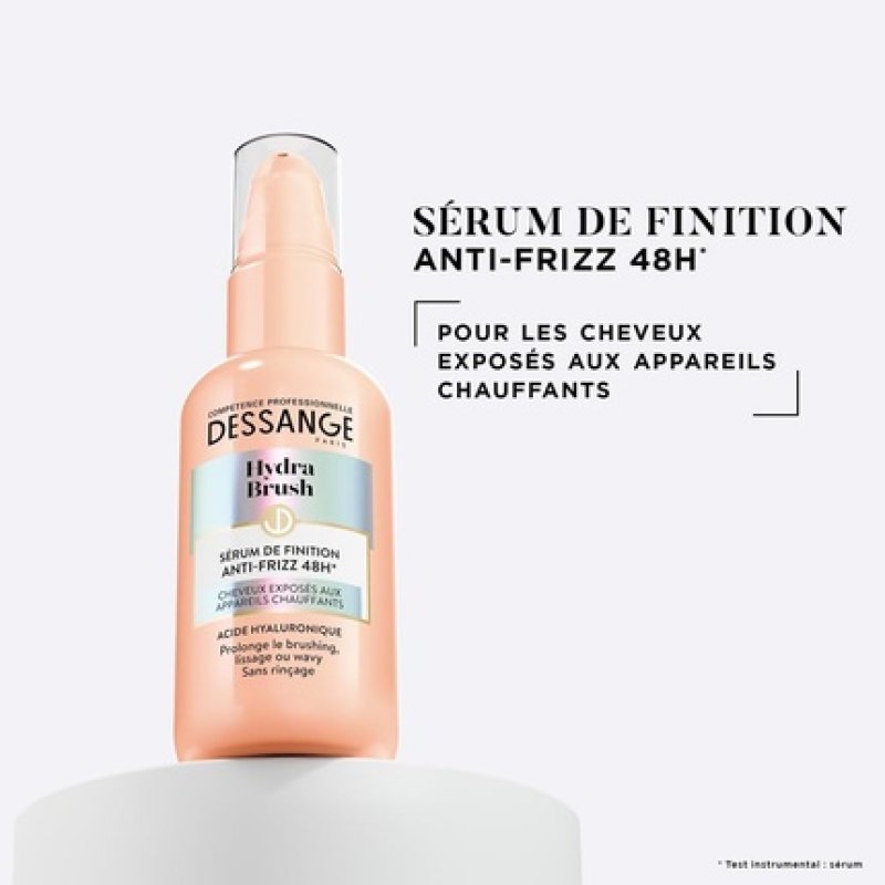 Dessange 48h Hydra-Brush Anti-Frizz Finishing Serum - Enriched Formula