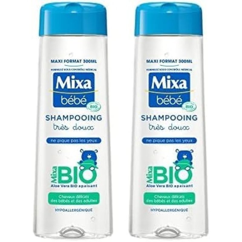 Mixa Baby Very Gentle Organic Shampoo 300ml