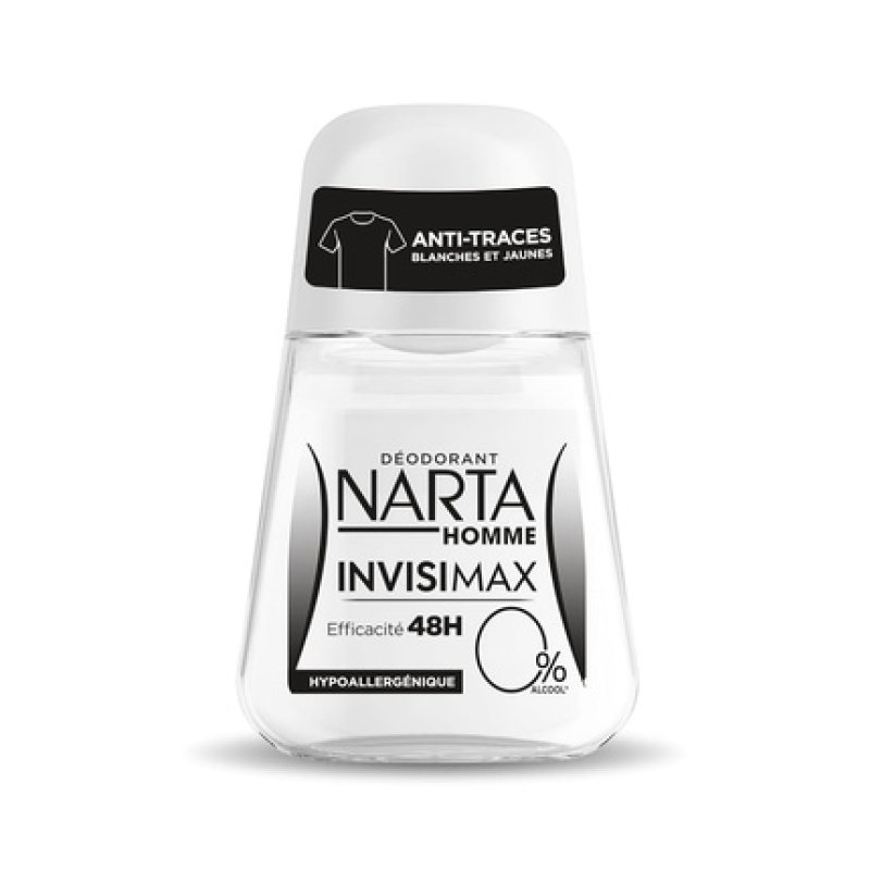 Narta Homme Invisimax Deodorant Roller 0% 50ml