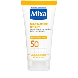 Mixa Protective And Correcting Dark Spot Cream Spf 50 Niacinamide Bright - 50 Ml