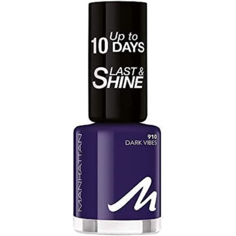 Manhattan Last and Shine Nail Polish No. 910 Dark Vibes 10ml