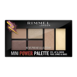 Rimmel Mini Power Palette Yeux, Levres & Joues 001 Eye Shadows