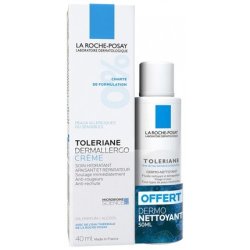 La Roche-Posay Toleriane Dermallergo Cream 40ml and Dermo-Cleanser 50ml