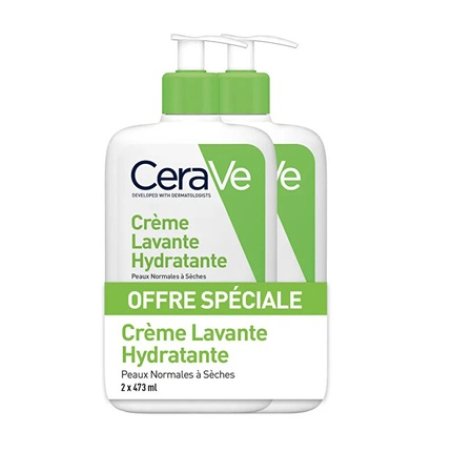 Cerave Hydrating Cleanser Set - 2 X 473 Ml