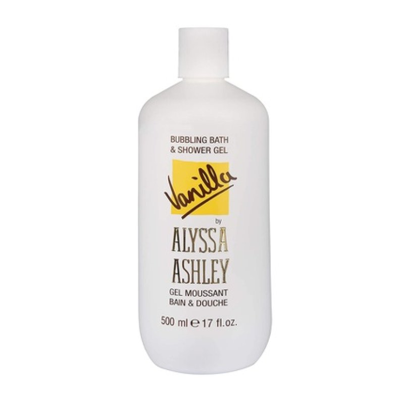 Vanilla by Alyssa Ashley 17oz Bubbling Bath & Shower Gel for Women