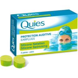 Quies Maxi Silicone Earplugs - Pack of 3