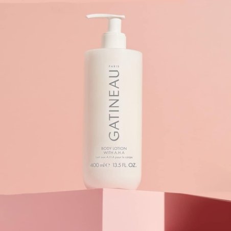 Gatineau AHA Body Lotion Hydrating Moisturizer Cream for Dry Skin with Shea Butter 400ml