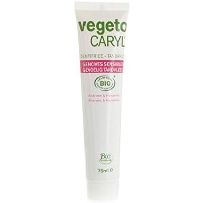 Vegetocaryl Organic Toothpaste for Sensitive Gums 75ml