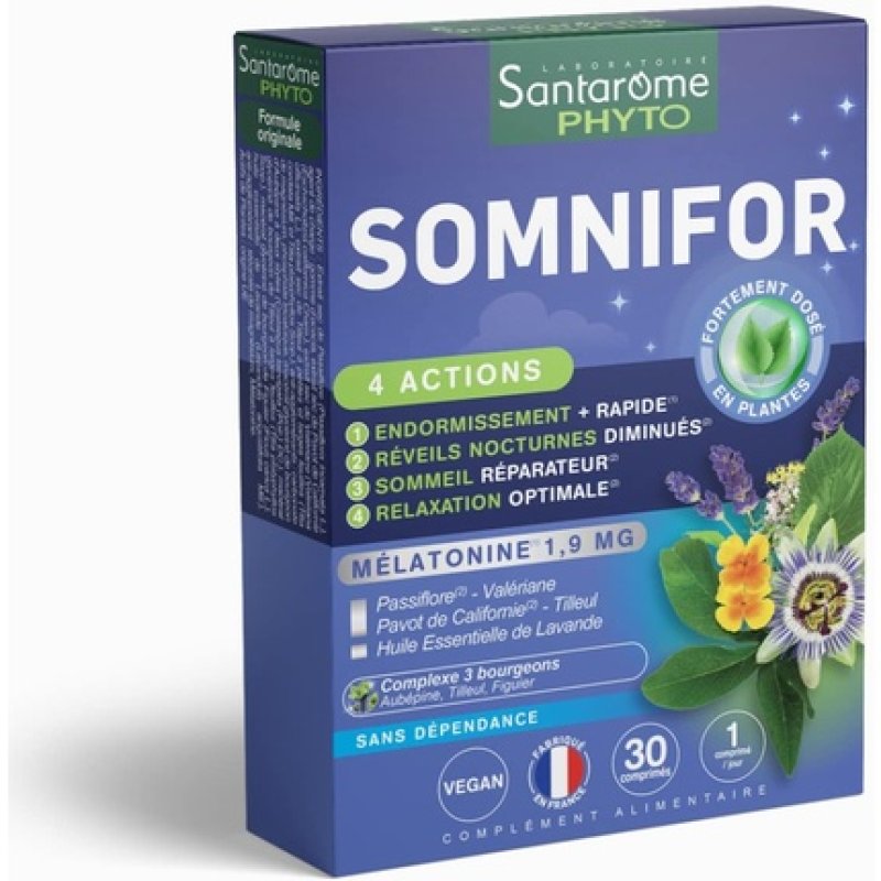 Santarome Bio Somnifor Sleep Food Supplement Melatonin 1.9mg
