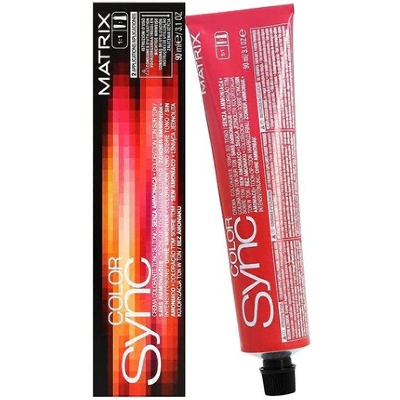 Matrix Color Sync 7mr Middle Blonde Mocha Red 90ml