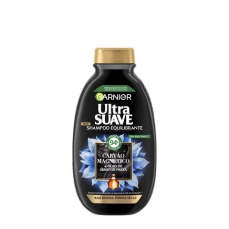 Garnier Ultra Soft Magnetic Charcoal Shampoo 250ml
