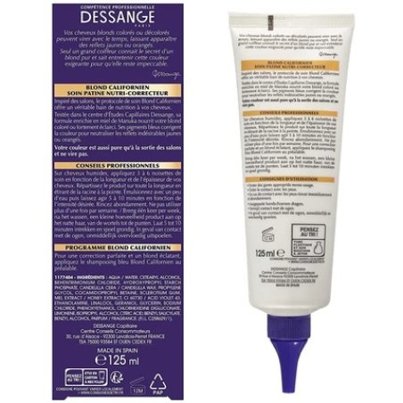 Dessange Californian Blonde Protective Hair Care Blonde Corrector 125ml