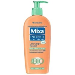 MIXA Intensive Dry Skin Body Milk Nutrient Certified Organic Nourishing Body Milk