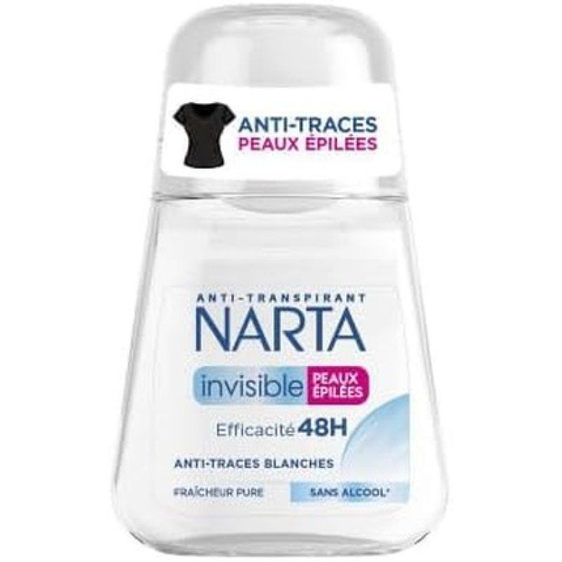Narta Invisible Deodorant for Epilated Skin Roll-On 50ml