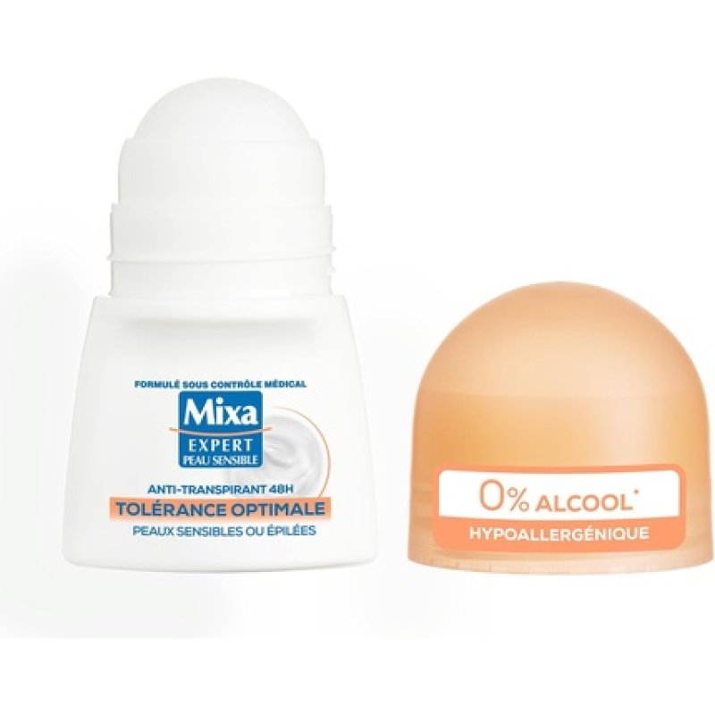Mixa Anti-Perspirant Roll-On 48h Optimal Tolerance