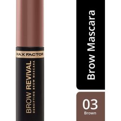 Max Factor Brow Revival Densifying Eyebrow Gel with Oils and Fibers Shade Brown