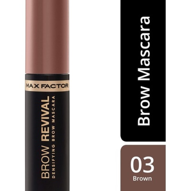 Max Factor Brow Revival Densifying Eyebrow Gel with Oils and Fibers Shade Brown