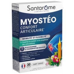 Santarome Myosteo Joint Comfort 20 Ampoules - Helps Relieve Joint Discomfort