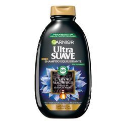 Garnier Ultra Soft Charcoal Shampoo 600ml - Hair Care