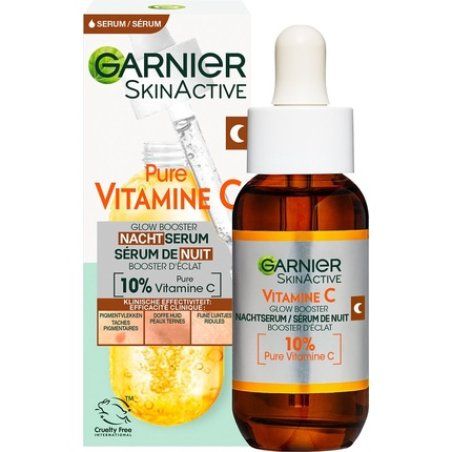 Garnier Night Serum Skinactive 10 Pure Vitamin C Anti-Pigment 30 Milliliters