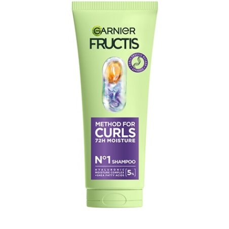 Garnier Shampoo For Dry Wavy And Curly Hair Curls Method - 200 Ml