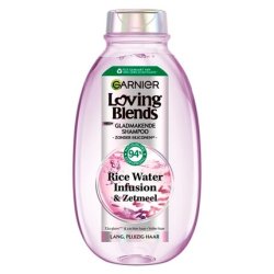 Garnier Loving Blends Rice Water Infusion Starch Smoothing Shampoo - 300 Ml