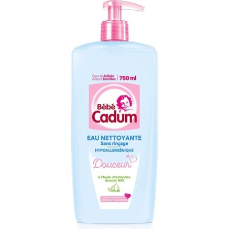 Cadum Pure Cleansing Water 750ml Bottle