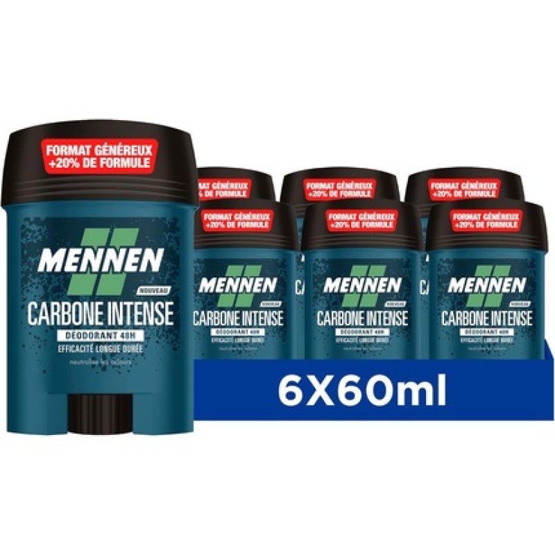 Mennen Natural Force Deodorant of Natural Origin for Men 48 Hours