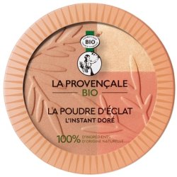 La Provencale Bio Glitter Powder The Instant Gold 3 in 1 Sun Powder Blush