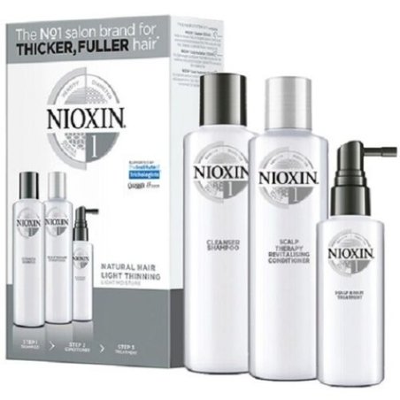 Nioxin System 1 Starter Set for Natural Hair 350ml
